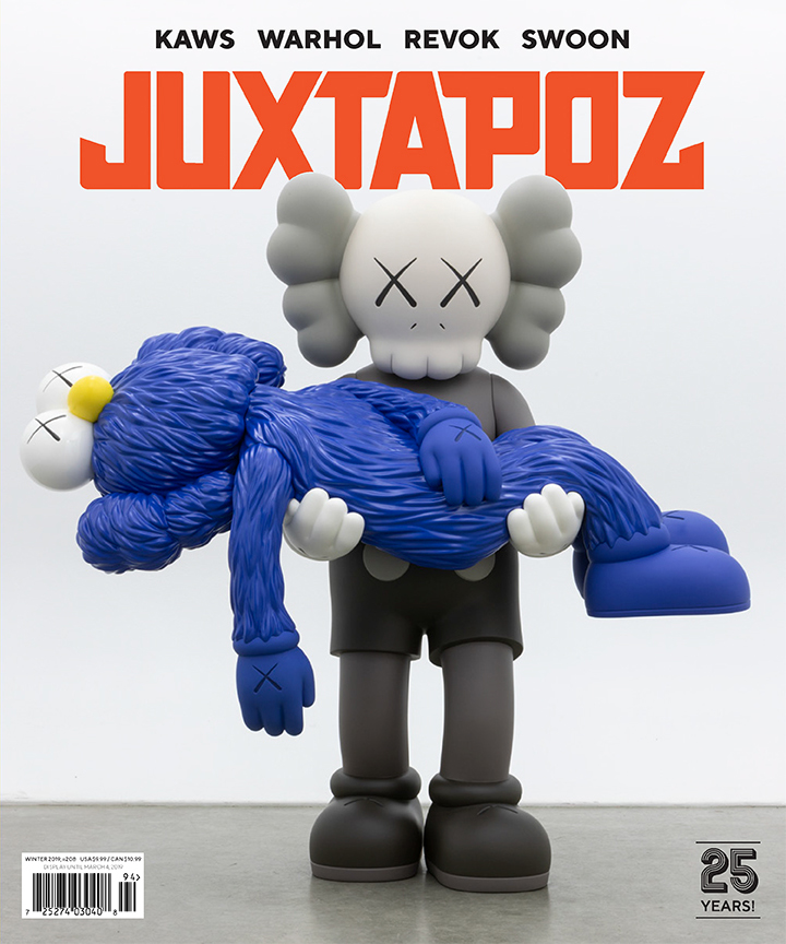 Juxtapoz Magazine - Winter 2019 Issue with KAWS, Swoon, Andy